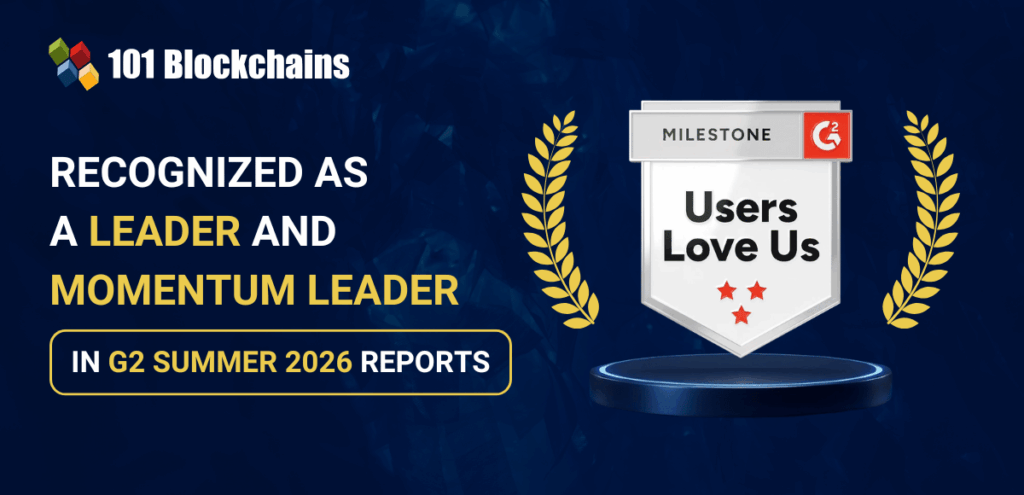 101 Blockchains Recognized as a Leader & Momentum Leader in G2 Summer 2026 Reports